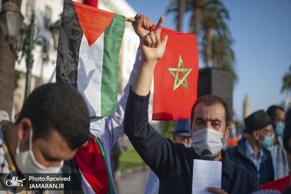 مغربی ها در اعتراض به عادی سازی روابط رباط با رژیم صهیونیستی
