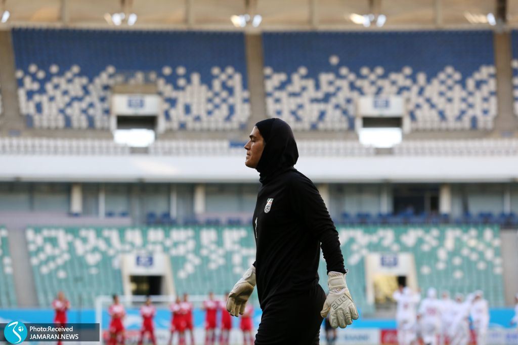 زهره کودایی شادی تیم ملی فوتبال زنان ایران