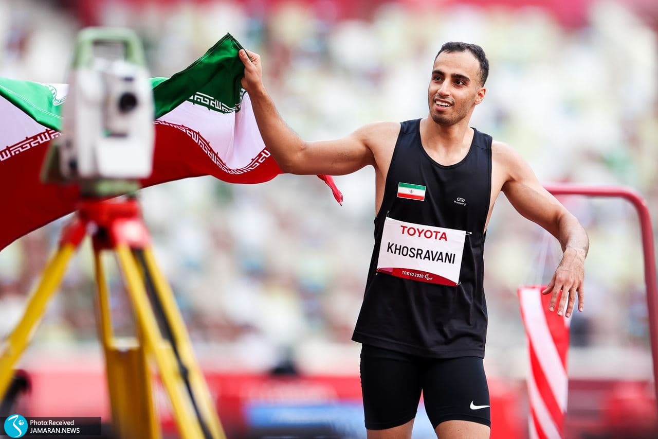 پارادوومیدانی ایران در پارالمپیک توکیو امیر خسروانی پرش طول