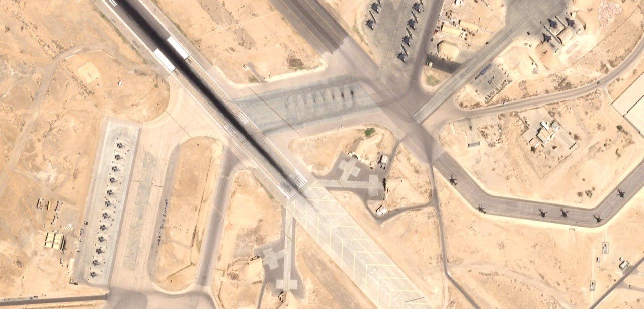 استقرار ده‌ها فروند جنگنده آمریکایی در پایگاهی در اردن در میان تنش‌ها با ایران (1)