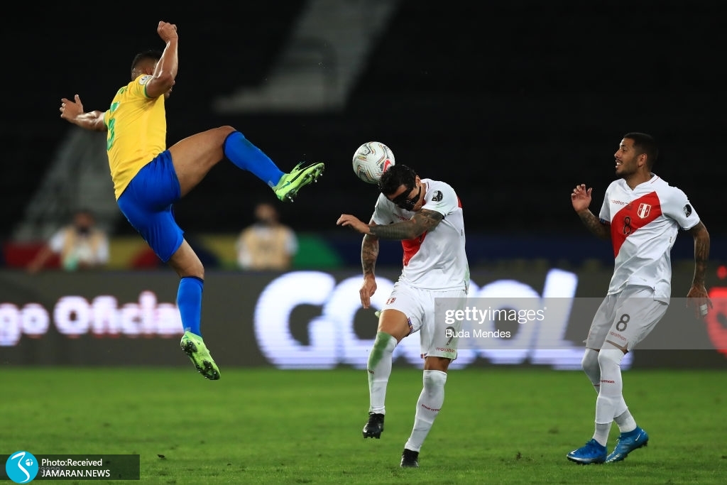نیمه نهایی کوپا آمه ریکا ۲۰۲۱ تیم فوتبال برزیل و پرو
