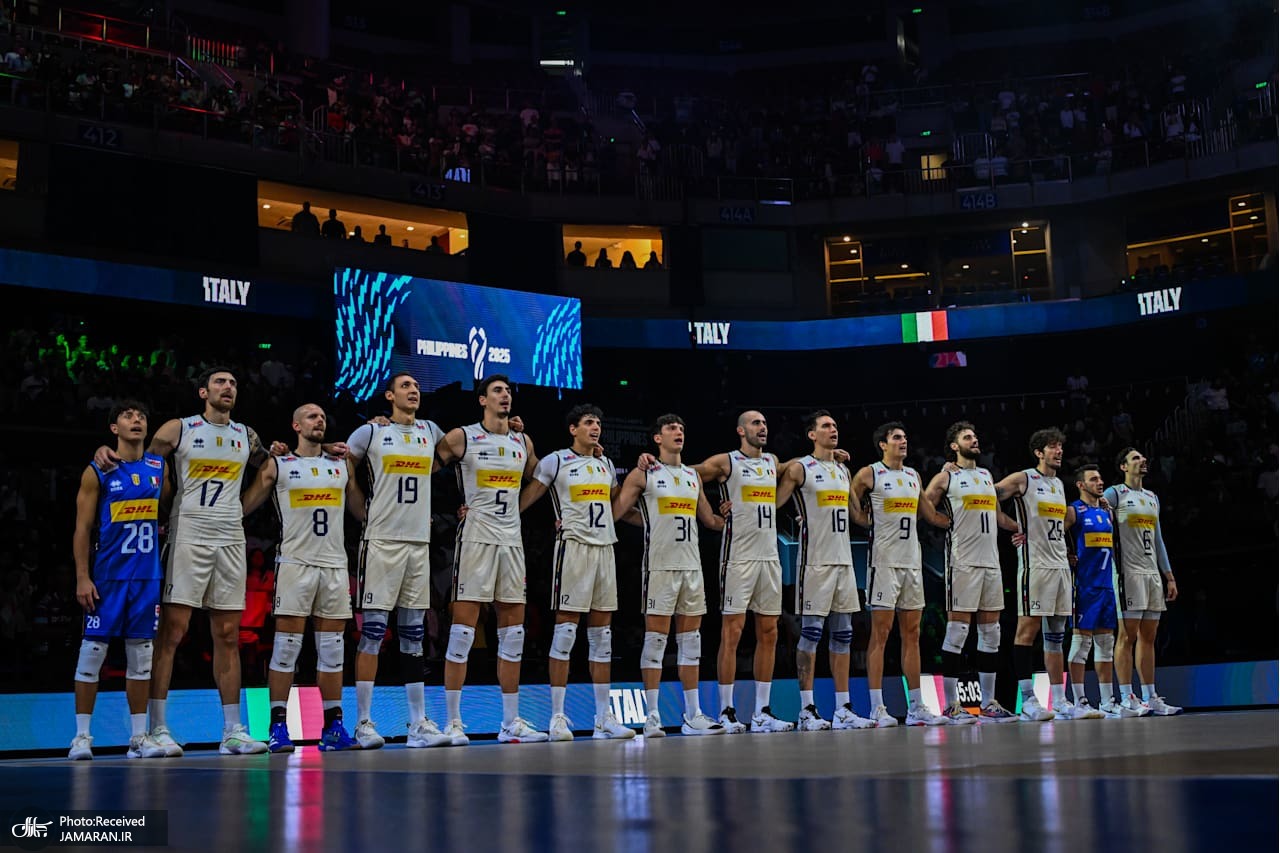 والیبال قهرمانی جهان 2025 تیم ملی والیبال ایتالیا