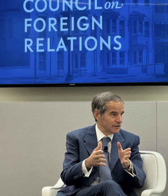 حضور گروسی در اندیشکده شورای روابط خارجی