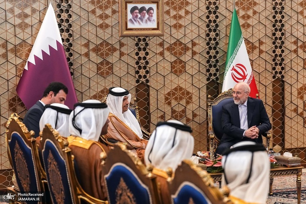 قالیباف به وزیر خارجه قطر (2)