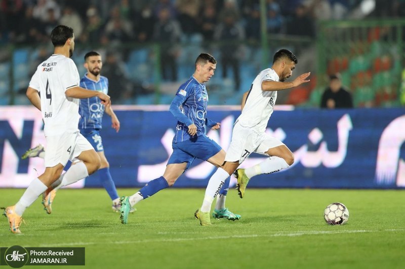 استقلال ملوان بندرانزلی یاسر آسانی