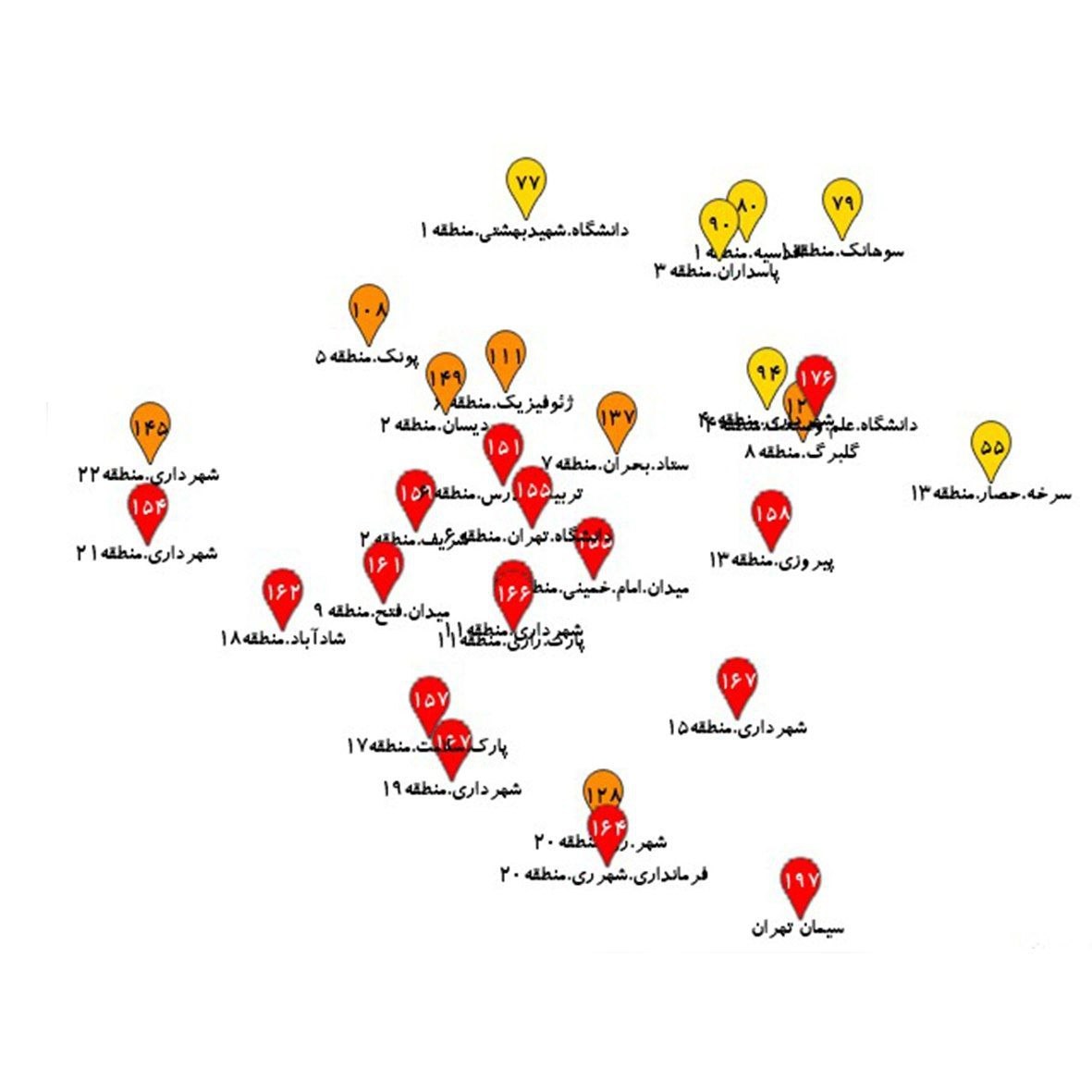 آلودگی هوای تهران
