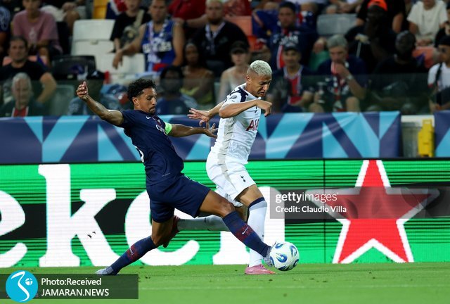 سوپرکاپ اروپا پاری سن ژرمن تاتنهام ریچارلیسون مارکینیوش