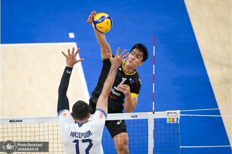 والیبال قهرمانی جهان ۲۰۲۵ تیم ملی والیبال ایران فیلیپین