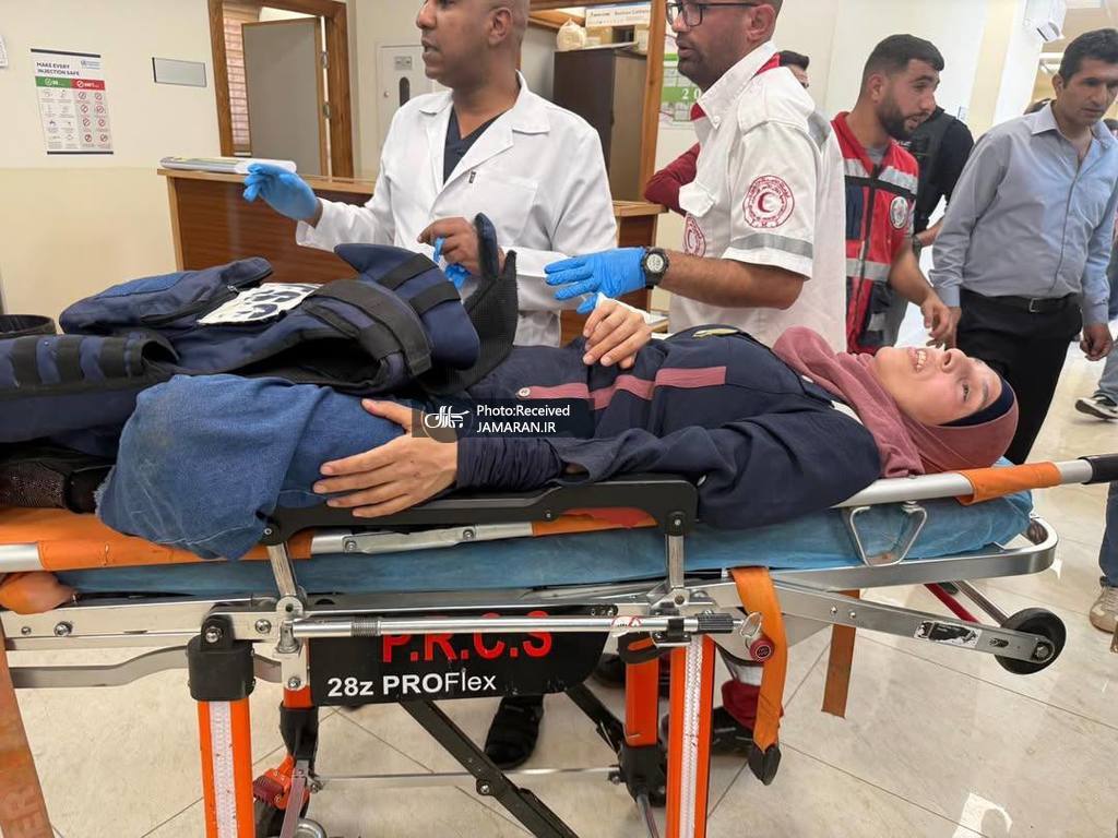 شهرک‌نشینان اسرائیلی خبرنگاران و امدادگران را هم زخمی کردند (1)