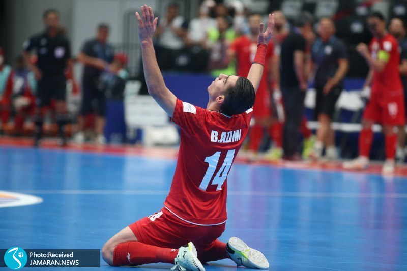 تیم ملی فوتسال ایران بهروز عظیمی