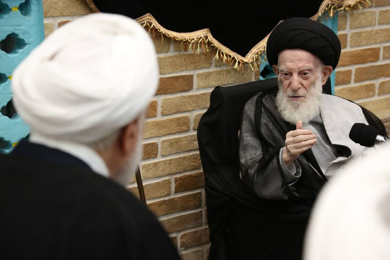 محسنی اژه ای و آیت الله شبیری زنجانی2