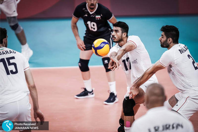 والیبال ایران و کانادا در المپیک توکیو