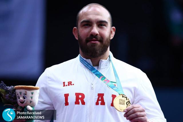 بازی های کشورهای اسلامی 2025 کشتی آزاد امیرحسین زارع