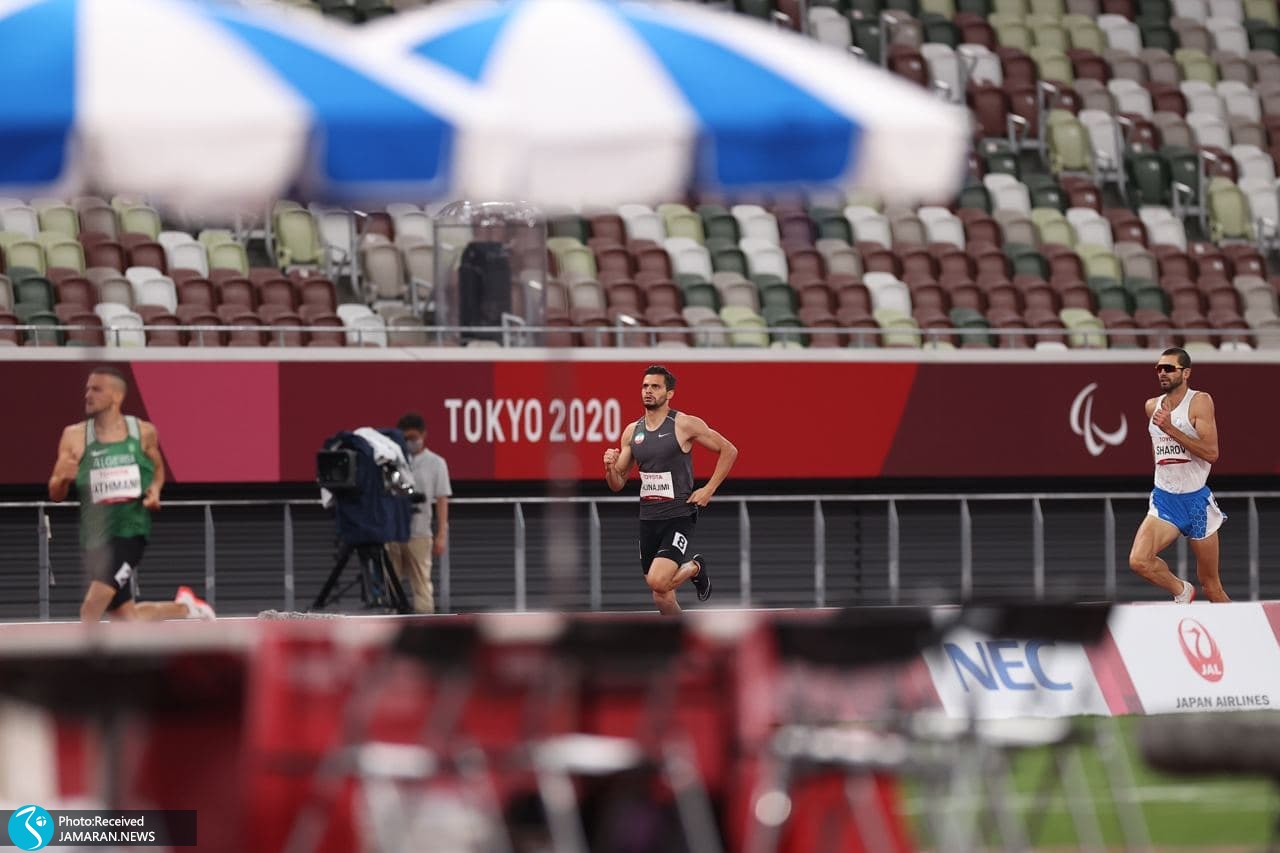وحید علی نجیمی دونده ایران در پارالمپیک توکیو