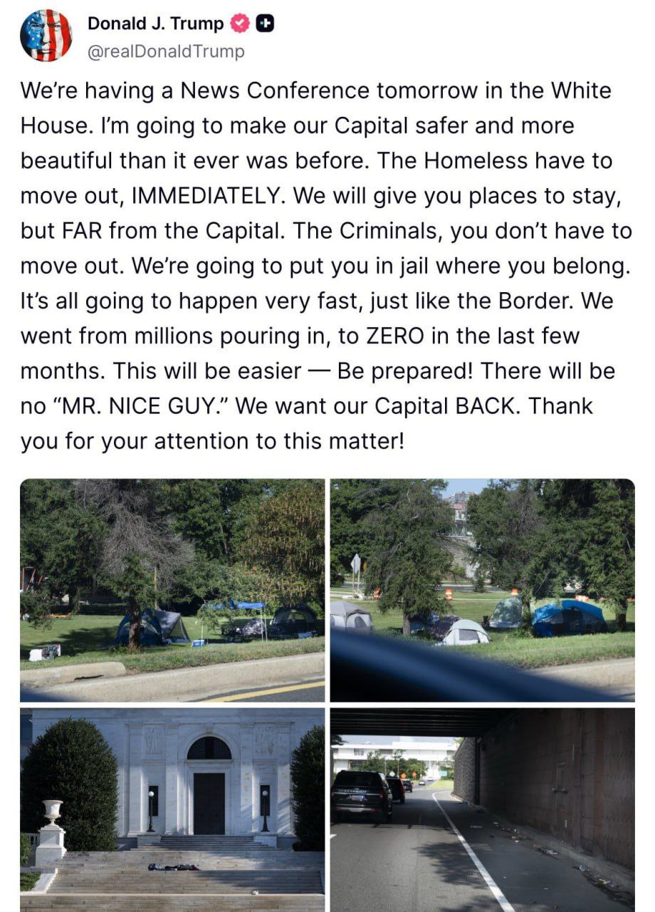 جنگ ترامپ با بی خانمان ها