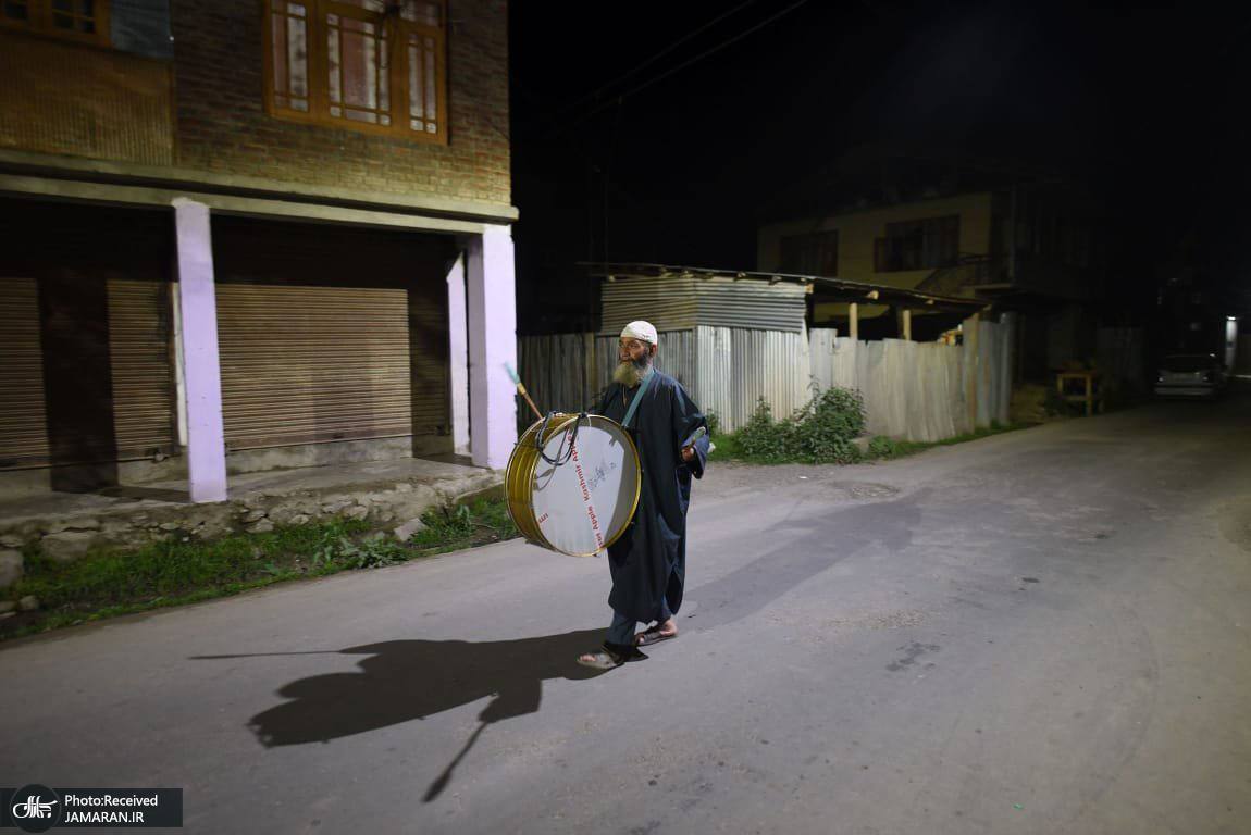 سحرخوانی جالب کشمیری‌ها در ماه رمضان (1)