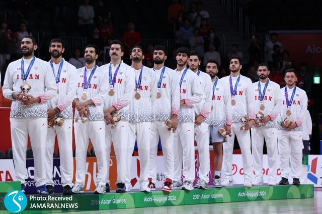 تیم ملی بسکتبال ایران بازی های آسیایی 2026