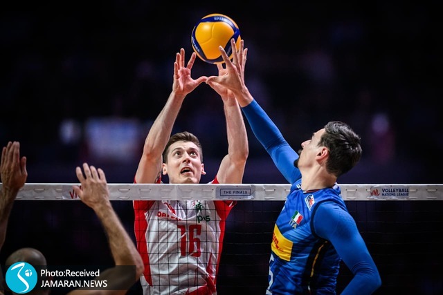 فینال لیگ ملت های والیبال 2025 تیم ملی والیبال ایتالیا تیم ملی والیبال لهستان