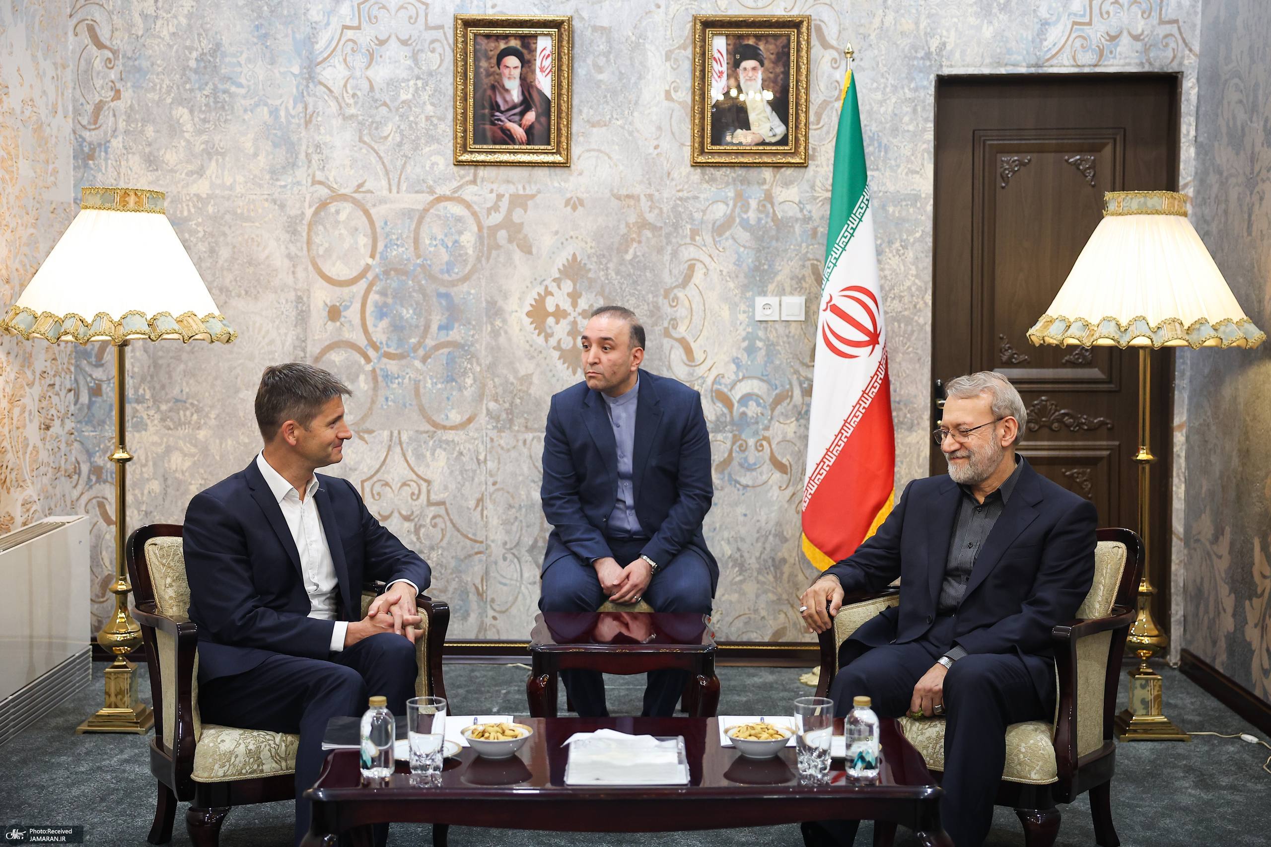 مشاور امنیت ملی سوئیس به دیدار لاریجانی رفت (6)