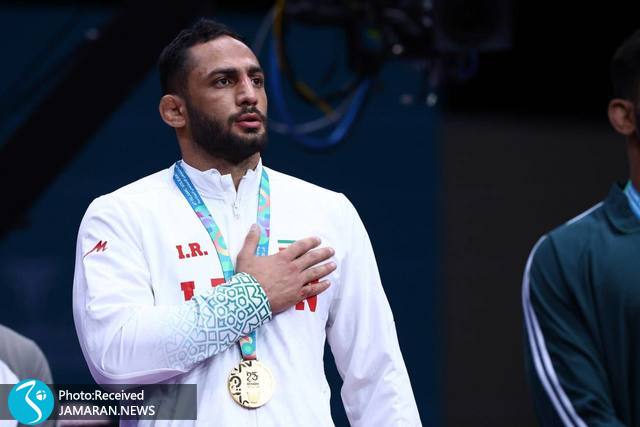 امیرعلی آذرپیرا کشتی آزاد بازی های کشورهای اسلامی 2025