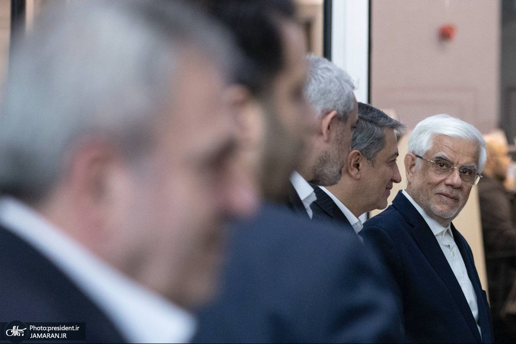 معاون اول رئیسجمهور در آیین نواختن زنگ آغاز معاملات بورس (6)