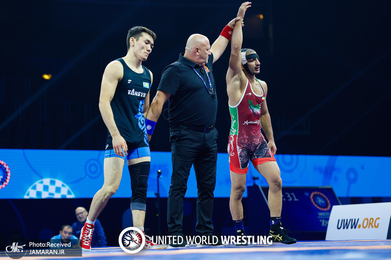 کشتی فرنگی قهرمانی جهان 2025 دانیال سهرابی