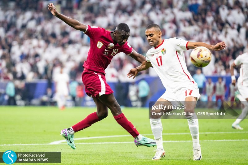 فینال جام ملت های آسیا ۲۰۲۳ تیم ملی فوتبال قطر اردن تیم ملی فوتبال اردن قطر المعز علی