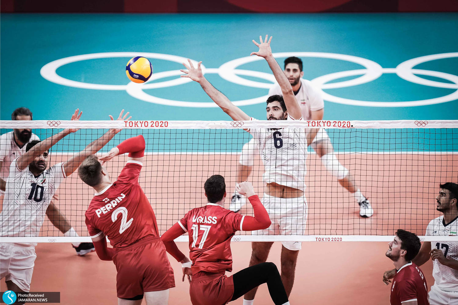 والیبال ایران و کانادا در المپیک