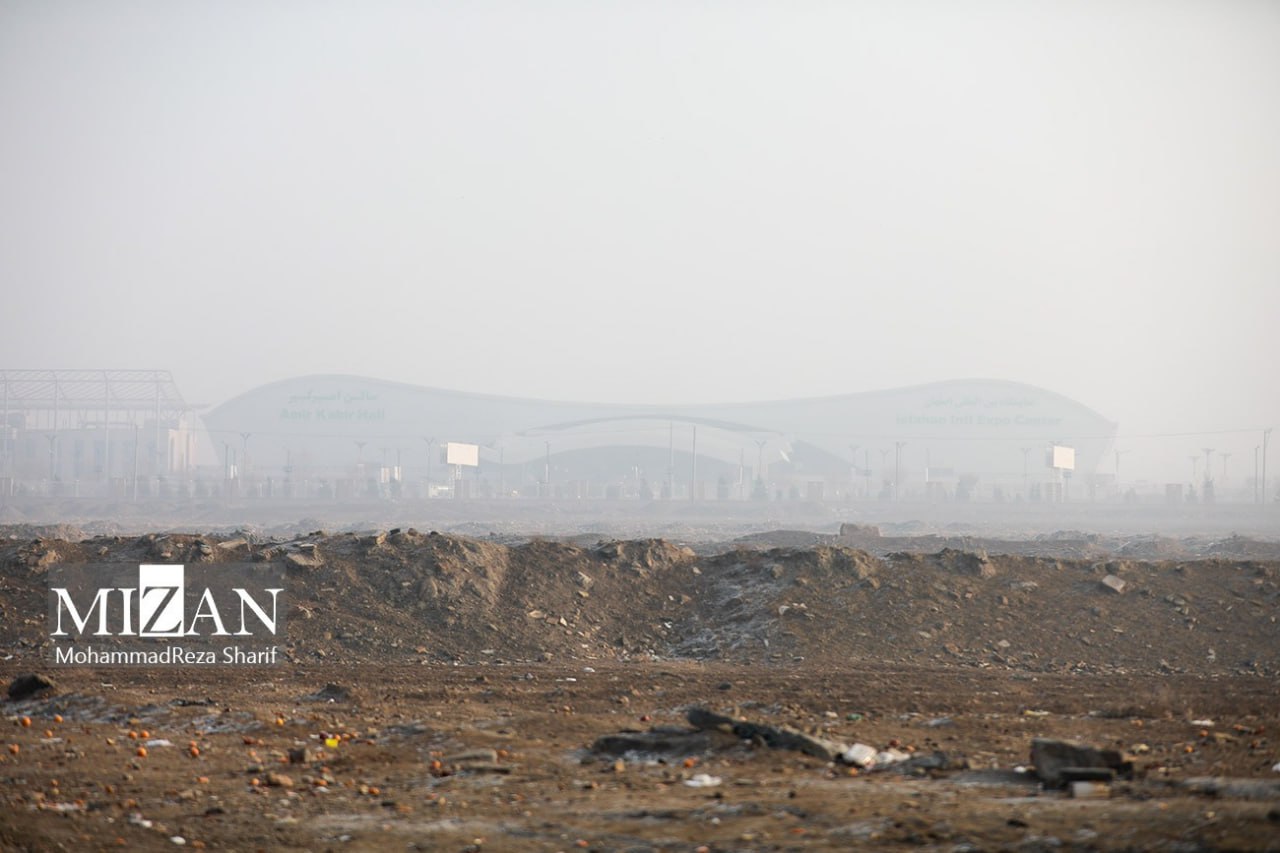 آلودگی هوای اصفهان شدید شد (5)