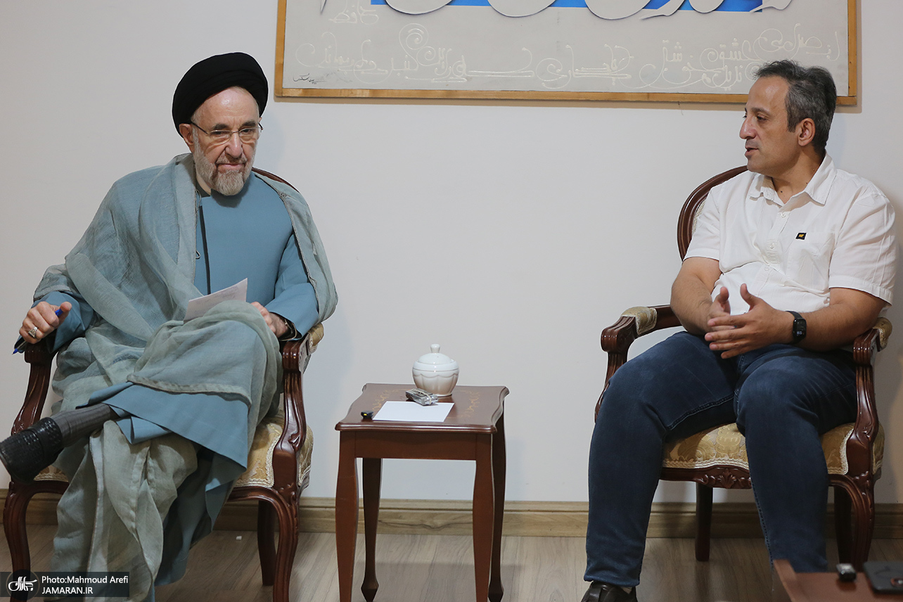 دیدار جمعی از اصحاب رسانه با سید محمد خاتمی