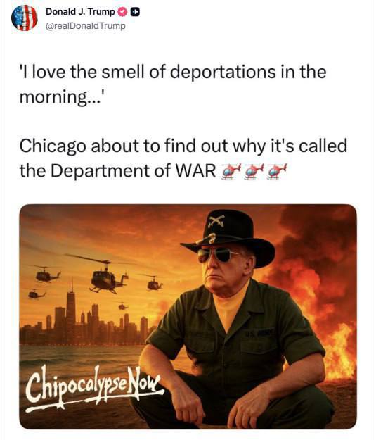 ترامپ شهر شیکاگو را تهدید کرد