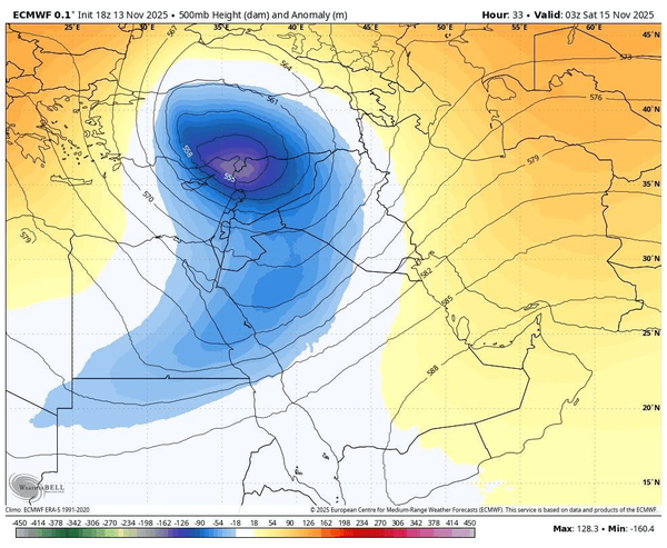 نقشه بارندگی در ایران