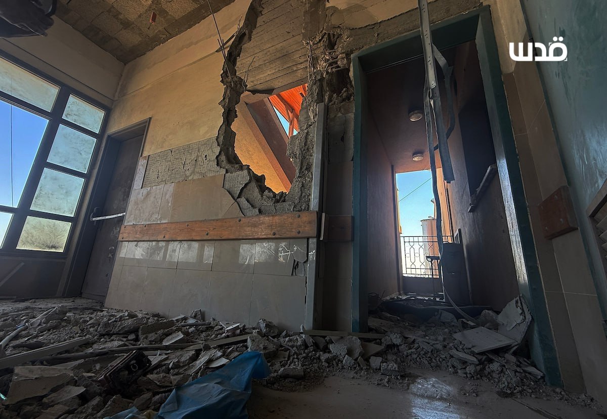 تصویری از محل جنایت ارتش اشغالگر در خان یونس 4