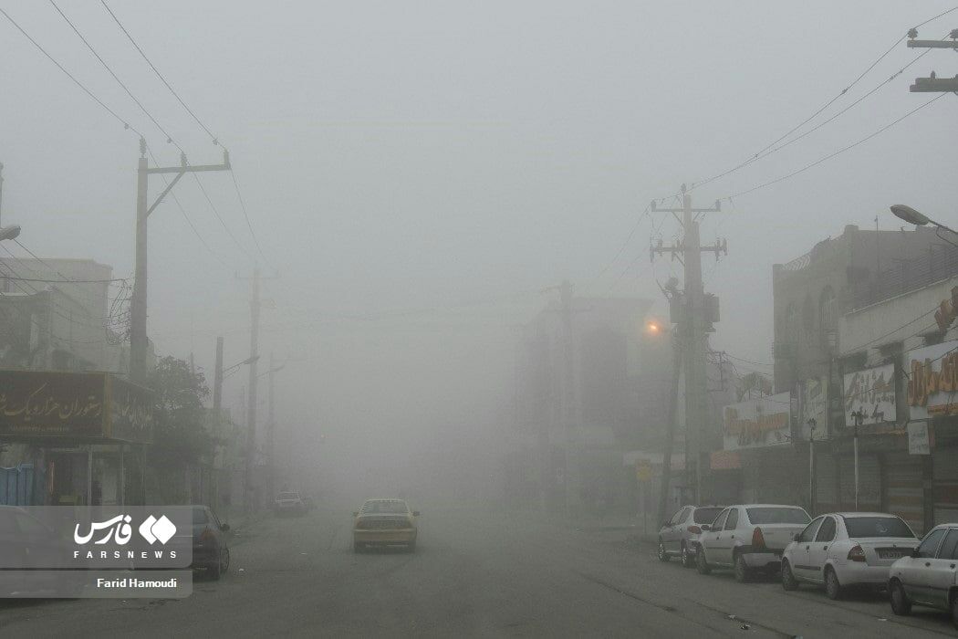 مه در خرمشهر و آبادان (3)