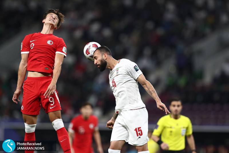 جام ملت های آسیا ۲۰۲۳ تیم ملی فوتبال ایران هنگ کنگ روزبه چشمی