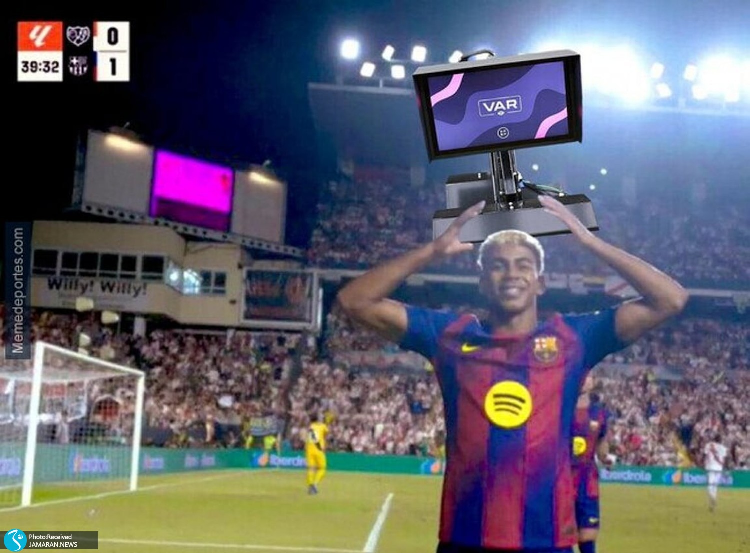 میم ورزشی هفته