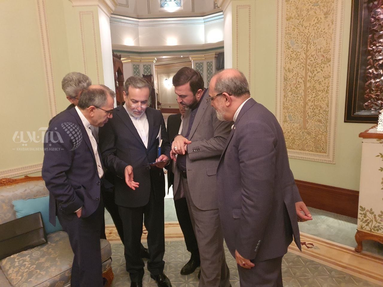 تیم مذاکره‌‌کننده ایرانی از محل مذاکرات