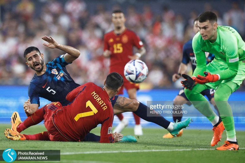 فینال لیگ ملت های اروپا ۲۰۲۳ اسپانیا کرواسی اسپانیا تیم فوتبال اسپانیا تیم فوتبال کرواسی
