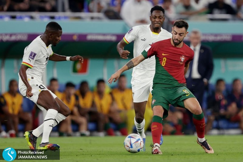 برونو فرناندس پرتغال غنا جام جهانی 2022