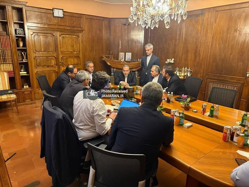 اولین تصاویر از مذاکرات ایران و آمریکا در رم (1)