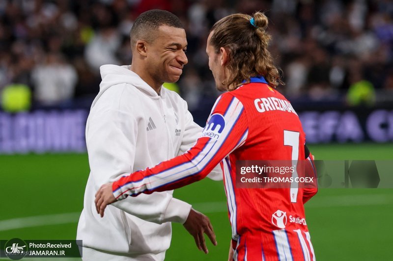 رئال مادرید اتلتیکومادرید رئال مادرید آنتوان گریزمان کیلیان امباپه