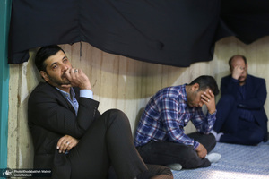 مراسم سوگواری رحلتحضرت رسول اکرم ،شهادت امام رضا(ع) وامام حسن مجتبی (ع) در حسینیه جماران