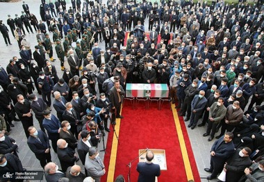 تصاویر/ تشییع پیکر شهید حسن ایرلو، سفیر ایران در یمن