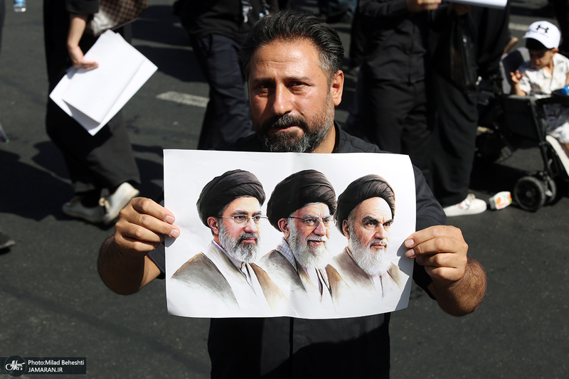 مراسم وداع با رهبر شهید انقلاب در مصلی تهران- 11