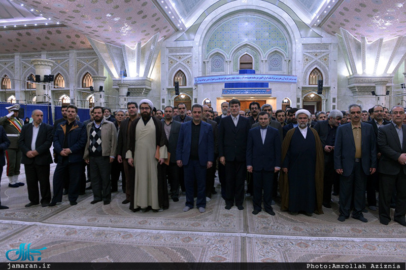 تجدید میثاق مسئولان بنیاد شهید با آرمان های حضرت امام خمینی(س)