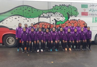 برد پرگل تیم ملی فوتبال دختران در تورنمنت کافا
