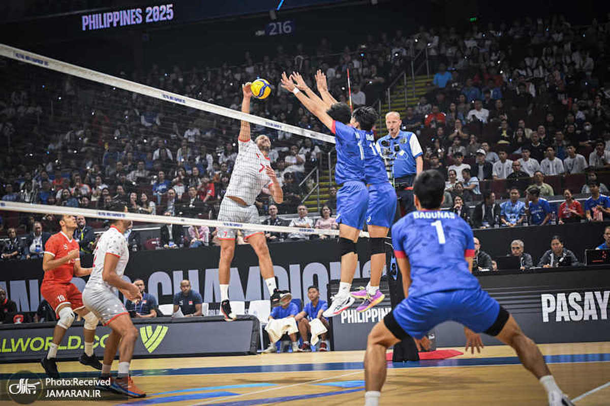 شکست میزبان در افتتاحیه والیبال قهرمانی جهان ۲۰۲۵+ عکس
