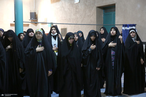 مراسم «مجمع عالی بسیج دانش آموزی دختر» در حسینیه جماران