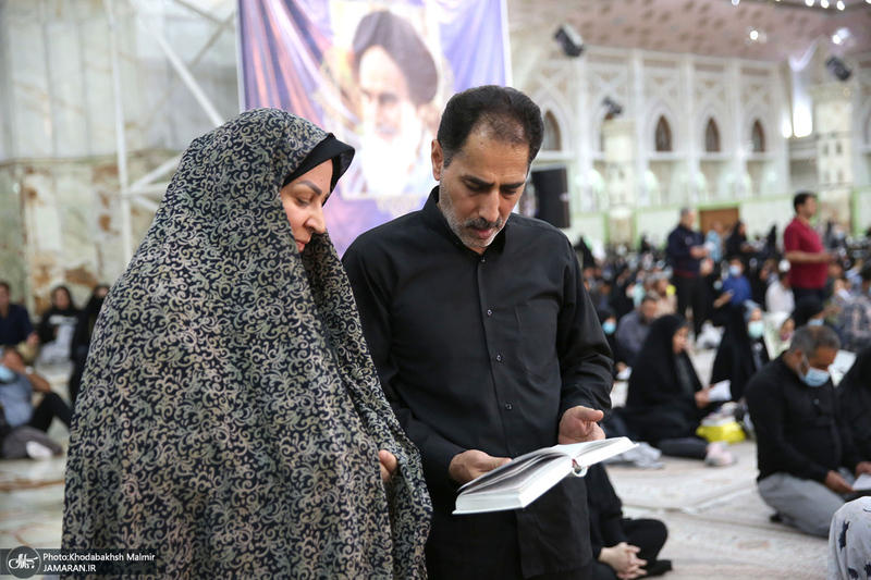 مراسم احیای شب بیست و سوم ماه رمضان در حرم مطهر امام خمینی (س)