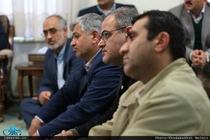 دیدار جمعی از مدیران مدارس استعدادهای درخشان استان مازندران با سید حسن خمینی